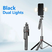 Load image into Gallery viewer, Selfie Stick 1.7 Meter Ultra Long Stretch Portable debounce Phone Holder Bluetooth Remote With Fill light Tripod Stand For Live