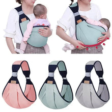 Load image into Gallery viewer, Multifunctional Child Carrier Wrap Ring Sling Ergonomic Baby Toddler Carrier