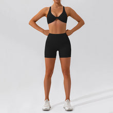 Load image into Gallery viewer, 2PCS Yoga Suit Sports Set Women Quick-Drying Gym Set Women Tracksuit Running Workout Long Sleeve Sports Shirt Yoga Clothing
