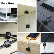 Load image into Gallery viewer, Under Desk Cable Clip! Magnetic, Adjustable