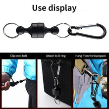 Load image into Gallery viewer, Fishing Magnetic Hanging Buckle 2pcs Metal Fastener Mountaineering Gear