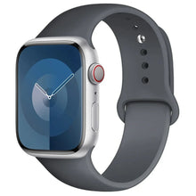 Load image into Gallery viewer, Silicone Band For Apple Watch strap 44mm 45mm 40mm 41mm 42-38mm 45 mm sport bracelet iwatch series 8 7 6 5 4 3 SE 9 Ultra 2 49mm