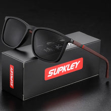 Load image into Gallery viewer, SUPKLEY Polarized Sports Sunglasses - Men&#39;s Square Sun Glasses Lightweight