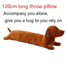 Load image into Gallery viewer, Dachshund Dog Plush Hug Pillow Soft Durable Stuffed Throw Cushion Animals Pillow for Sofa Home Decoration Gifts for Kids(47in)