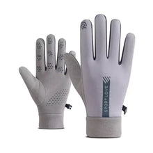 Load image into Gallery viewer, Womens Autumn and Winter Sports Warm Gloves Waterproof and Anti Slip Cycling Gloves Wind and Cold Resistant Outdoor Activity Glo