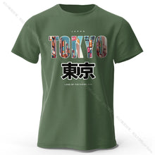 Load image into Gallery viewer, Tokyo Printed Fashion Forward 100% Cotton T-Shirt, Ultra Soft Round Neck Short Sleeve Tee, Perfect for Men &amp; Women
