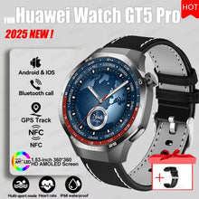 Load image into Gallery viewer, 2026 Watch 5 Pro GPS Track Compass Smart Watch Men 360*360 AMOLED Screen NFC BT Call Waterproof Health Monitor Man Smartwatches