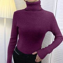 Load image into Gallery viewer, Heliar Women Fall Turtleneck Sweater Knitted Soft Pullovers Cashmere Jumpers Basic Soft Sweaters For Women 2024 Autumn Winter