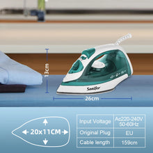 Load image into Gallery viewer, Electric Iron Portable Mini Garment Steamer Steam Iron For Clothing Iron Adjustable Ceramic Soleplate Iron For Ironing Sonifer