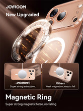 Load image into Gallery viewer, Joyroom Magnetic Case For iPhone 17 Pro Max Case Anti Yellow Transparent Cover For iPhone 17 Pro Max Wireless Charger Thin Cover