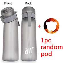 Load image into Gallery viewer, 1pc Air Water Bottle With 1pc Random Flavor Pods Portable Transparent With Straw Leak Proof Suitable for Outdoor Sports