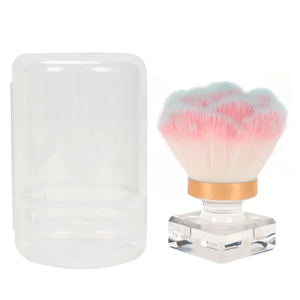 Nail Tool Dust-proof Brush Korean Fragrance Powder Blusher Makeup Rose Cleaning Brush