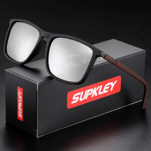 Load image into Gallery viewer, SUPKLEY Sports Sunglasses for Men Polarized Comfortable Wear Square Sun Glasses Male Light Weight Eyewear Accessory with Origina