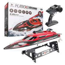 Load image into Gallery viewer, HJ808 RC Boat 25km/h - High-Speed Remote Control Racing Ship Toy for Children