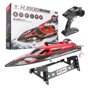 HJ808 RC Boat 25km/h - High-Speed Remote Control Racing Ship Toy for Children