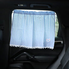Load image into Gallery viewer, 1pc Universal Car Sun Shade Curtains Cute Cartoon Bear Car Styling Rear Side Window Windshield Sunshade Protect Window Curtains