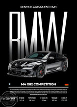 Load image into Gallery viewer, BMW Cars Competition Poster – Modern Canvas Wall Art