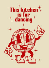 Load image into Gallery viewer, Retro Kitchen Food Cartoon Poster Character Coffee More Espresso Less Depresso Quotes Poster Wall Canvas Painting Room Decor