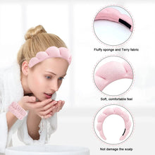 Load image into Gallery viewer, Fashion Microfiber Scrunchies - Spa Bubble Headbands, 3pcs