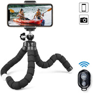Mini Universal Octopus Tripod Monopod with Phone Clip Webcam Holder for Smartphone Camera Photography Tripe Stand