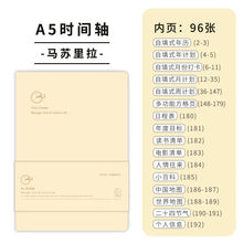 Load image into Gallery viewer, Kinbor Weekly Planner Notebook UnDated Agenda Schedule Daily Monthly Journal Book Portable Record Diary Plan Notepad Stationery