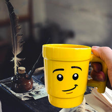 Load image into Gallery viewer, Cartoon Ceramic Mug Cup 250ML with Cute Impish Expression Figure Head Pattern Coffee Milk Tea Drinkware for Couple Friend Family