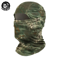 Load image into Gallery viewer, MusionTactical Balaclava Full Face Mask Quick-dryHiking Cycling Camping Hunting AirsoftHood Cap Bike Head Cover Summer Men Women