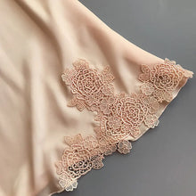 Load image into Gallery viewer, Sexy Pajamas Women's Silk Suspender Nightdress Ladies Spring And Summer Ice Silk Thin Halter Home Service Satin Night Dresses