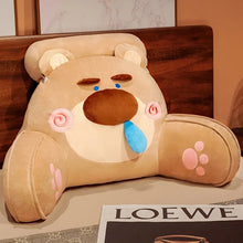 Load image into Gallery viewer, 2025 Cartoon Bedside Cushion Sofa Backrest Detachable Washable Lumbar Support Neck Pillow for Dorm Chair Bed decoration maison