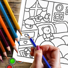 Load image into Gallery viewer, 28 Pages Love Style Coloring Book for Adult | Colouring Book, Drawing Supplies for Christmas, Thanksgiving