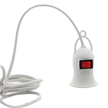 Load image into Gallery viewer, E27 Hanging Indoor Plants Light Holder Garden Lampholder With  Cable EU Plug with On/Off Switch Lamp Holder for Desk Light