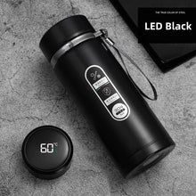 Load image into Gallery viewer, 500ml-1L Stainless Steel Thermos with LED Temp Display Vacuum Bottle