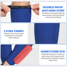 Load image into Gallery viewer, Soccer Shin Pads with Honeycomb Pads Football Shin Pads Ergonomic Lightweight Calf Protective Gear for Kids Youth Adults