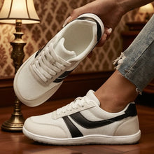 Load image into Gallery viewer, Women's Sneakers Barefoot Casual Wide Last Fashionable Canvas Flat Board Shoe 2025 New Wide Toe Breathable Mesh Running Shoes