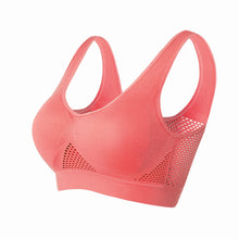 Load image into Gallery viewer, Breathable Sports Bra Top Fitness Women Brassiere Removable Padded Sport Bra Running Gym Seamless Push Up Bras