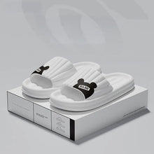 Load image into Gallery viewer, Cartoon Bear Slippers: Non-Slip Summer Shoes for Indoor/Outdoor Use