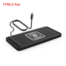 Load image into Gallery viewer, Car Wireless Charger for Iphone 16 15 15 Pro Max 14 13 12 X Samsung S24 S23 Wireless Car Charger Silicone Pad Stand Fast Charger