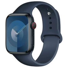 Load image into Gallery viewer, Silicone Band For Apple Watch strap 44mm 45mm 40mm 41mm 42-46mm sport bracelet iwatch series 8 7 6 5 4 9 10 11 SE-Ultra 2/3 49mm