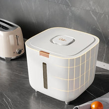 Load image into Gallery viewer, 1PCS Thickened Moisture-Proof Rice Bucket with Lid Sealed Insect-Proof Canister for 5/10KG Pressed Noodles Powder Storage Box