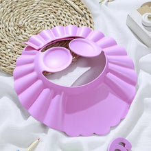 Load image into Gallery viewer, Baby Shower Soft Cap Adjustable Hair Wash Hat for Kids Ear Protection Safe Children Shampoo Bathing Shower Protect Head Cover