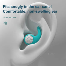 Load image into Gallery viewer, Silicone Noise Cancelling Earplugs - Waterproof Three Layer Ear Protection for Sleep &amp; Swimming