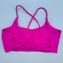 Load image into Gallery viewer, Sportswear Woman Gym Underwear Yoga Sport Bra Outdoor Jogging Cross Thin Shoulder Strap Fitness Sports Bra Breathable Female Top