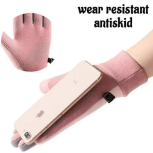 Load image into Gallery viewer, Womens Autumn and Winter Sports Warm Gloves Waterproof and Anti Slip Cycling Gloves Wind and Cold Resistant Outdoor Activity Glo