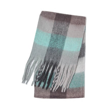 Load image into Gallery viewer, 2025 Winter Thick Warm Scarf Women Cashmere Shawl and Wraps Pashmina Neckerchief Bufanda Female Rainbow Hairy Tessel Echarpe New