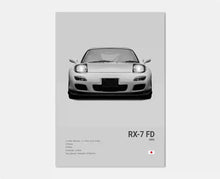 Load image into Gallery viewer, Black and White Japan Cars Luxury Super Sport Car Poster Aesthetic R34 Gtr 240sx Canvas Print for Wall Art Garage Room Decor