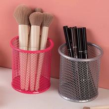 Load image into Gallery viewer, 1Pcs New Pencil Holder Office Desk Metal Mesh Square Pen Pot Cup Case Container Organiser Durable Pencil Case