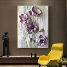 Load image into Gallery viewer, Scandinavian Modern Fashion Wall Art Abstract Floral HD Canvas Poster Prints Home Decor