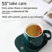 Load image into Gallery viewer, Smart Thermostatic Coaster - Portable Waterproof Coffee Tea Milk Warmer