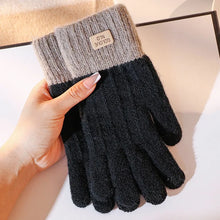 Load image into Gallery viewer, Warm Touch Screen Gloves - Wool Knit Mittens for Men and Women
