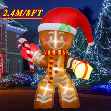 Load image into Gallery viewer, Christmas Inflatable Decoration Toy Built-in LED Lights Inflatable Model Ornament Xmas Party New Year Garden Indoor Outdoor Deco